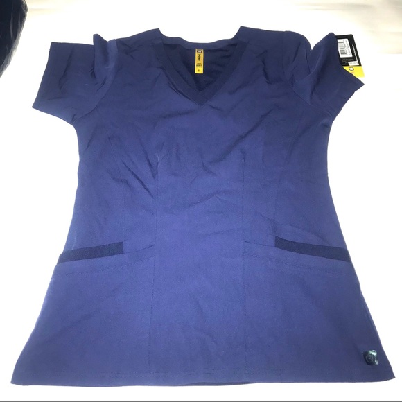 WonderWink Aero Women's Flex Back V-Neck T… - Picture 3 of 4